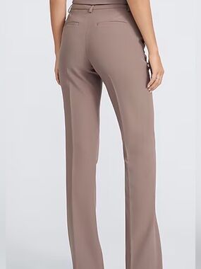 Express Editor High Waisted Flare Stretch Trouser  Size 10